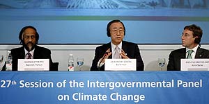 Präsentation des UN-Klimaberichts
